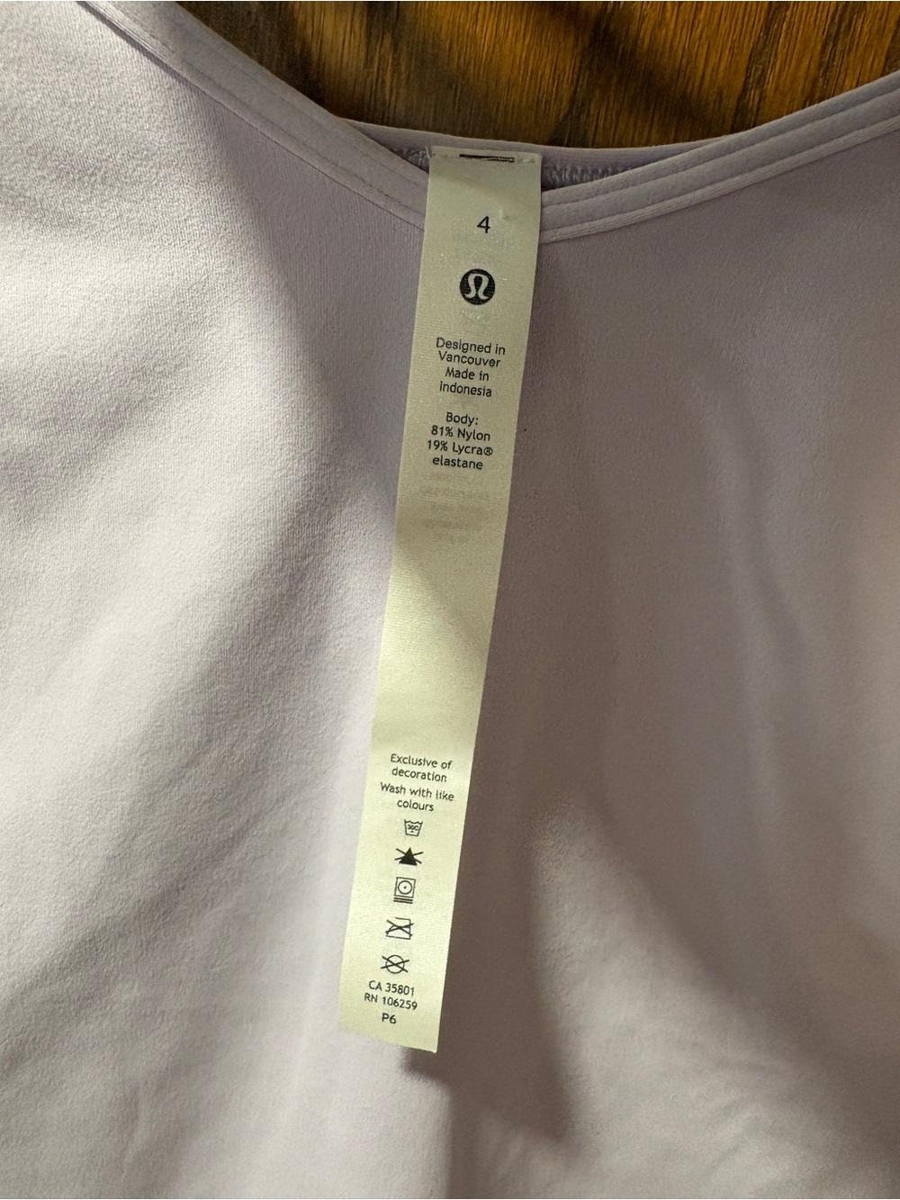 Monochrome Purple Lululemon Set Bra Crop Top Pushing Limits Align Wonder Under 6 - Picture 4 of 11